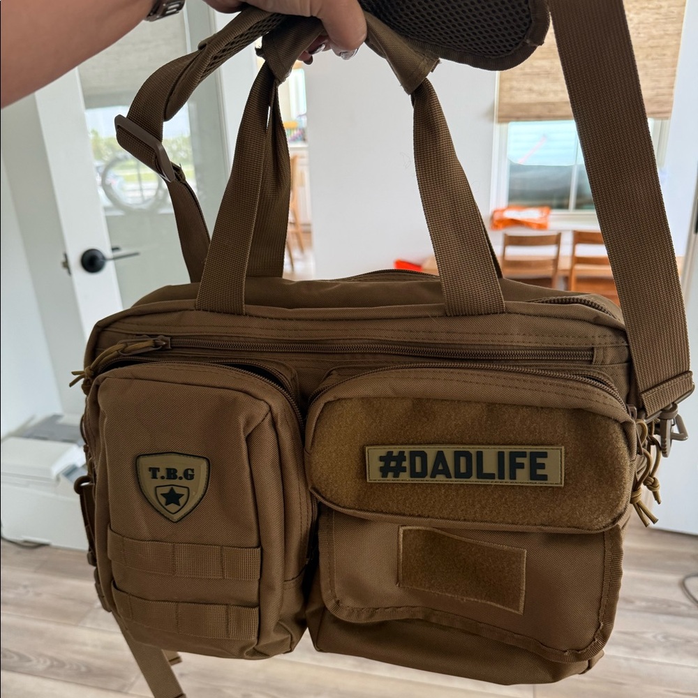 tactical baby gear deuce diaper bag - slightly used, like new.